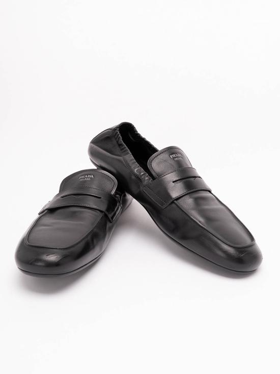 26FW 프라다 셔플 앤틱 레더 로퍼 2DG1587V6FG012F0002 BLACK - PRADA