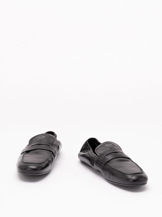 26FW 프라다 셔플 앤틱 레더 로퍼 2DG1587V6FG012F0002 BLACK - PRADA