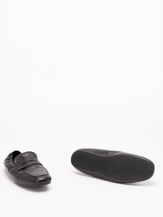 26FW 프라다 셔플 앤틱 레더 로퍼 2DG1587V6FG012F0002 BLACK - PRADA