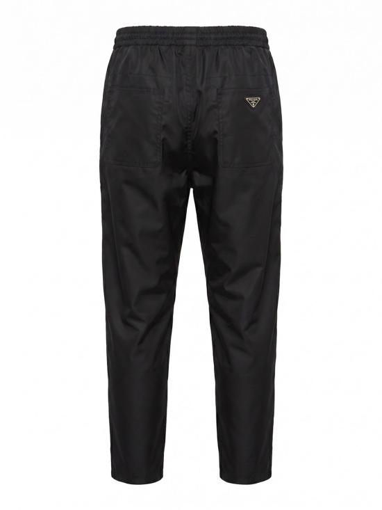 26FW 프라다 스트레이트 팬츠 SPH49719WZSUMOF0002 BLACK - PRADA