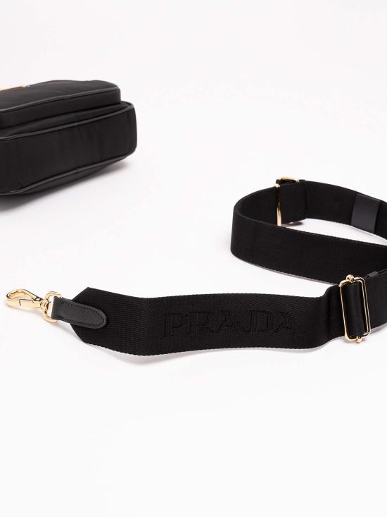 26FW 프라다 리나일론 미니 숄더백 1BH226R064VOOOF0632 BLACK - PRADA
