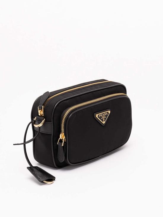 26FW 프라다 리나일론 미니 숄더백 1BH226R064VOOOF0632 BLACK - PRADA