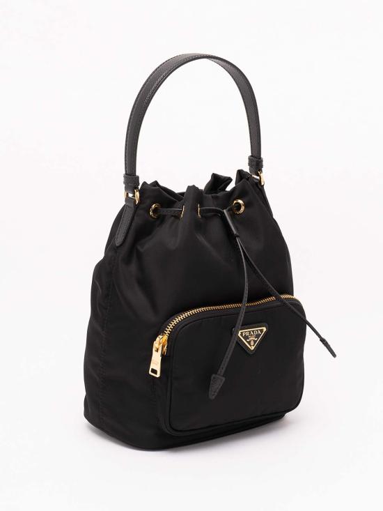 26FW 프라다 리에디션 1995 리나일론 듀엣 버킷백 1BH038RV44VUOPF0002 BLACK - PRADA