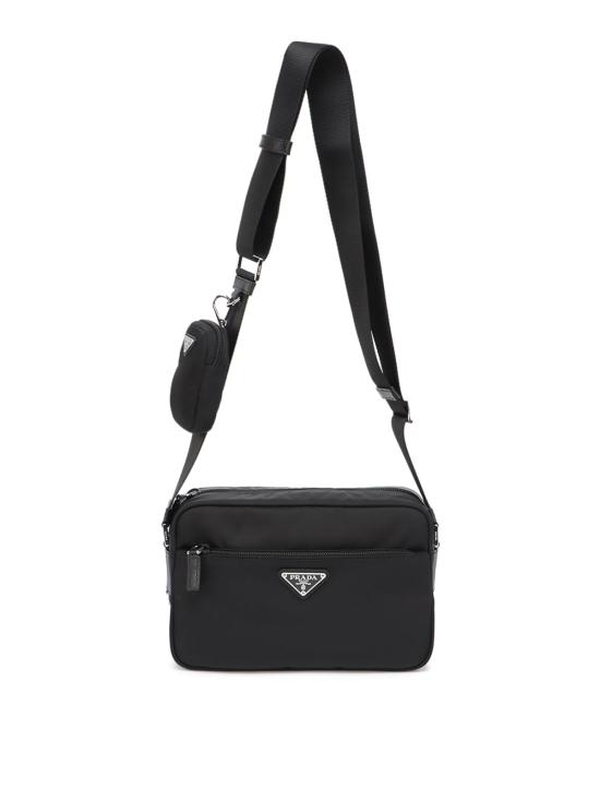 26FW 프라다 리나일론 렉탱글 숄더백 1BC167RV44VB1MF0002 BLACK