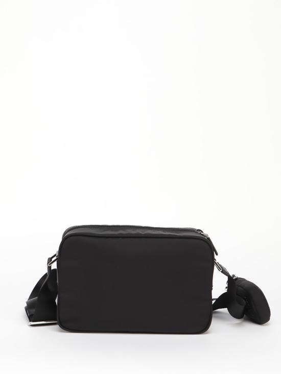 26FW 프라다 리나일론 렉탱글 숄더백 1BC167RV44VB1MF0002 BLACK - PRADA