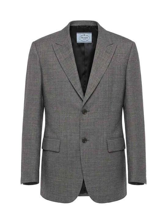 26FW 프라다 수트 자켓 P509Q6011SOOOF0480 DARK GREY