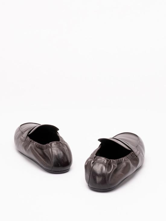 26FW 프라다 셔플 앤틱 레더 로퍼 2DG1587V6FG012F0003 DARK BROWN - PRADA