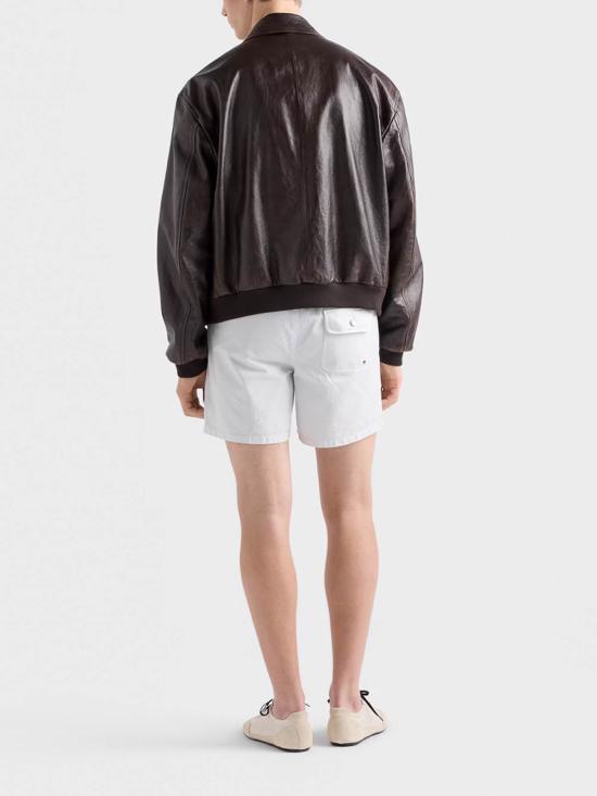 26FW 프라다 가죽 자켓 UPW62216ILSOOOF0003 DARK BROWN - PRADA