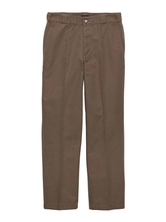 26FW 프라다 테크니컬 캔버스 팬츠 GEP2726287S182F0ADE LIGHT BROWN
