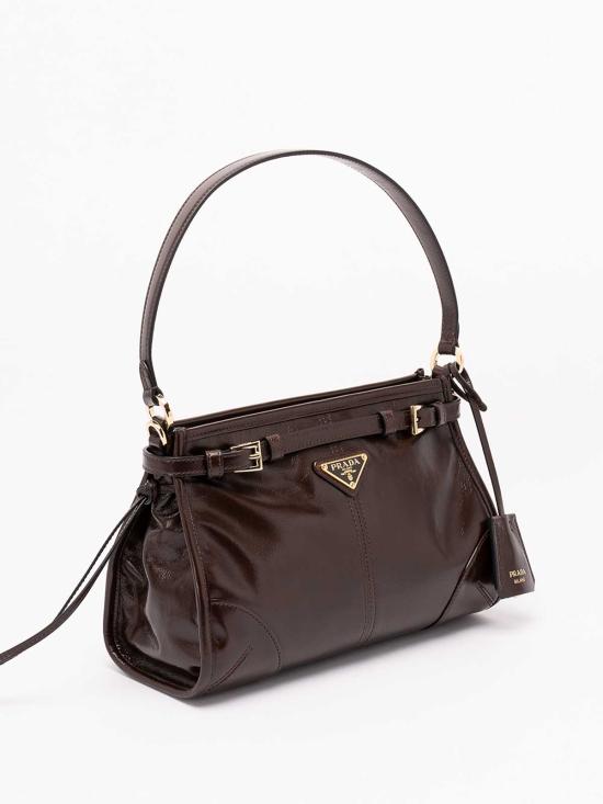 26FW 프라다 숄더백 1BC2972CYRVOOMF01D6 DARK BROWN - PRADA