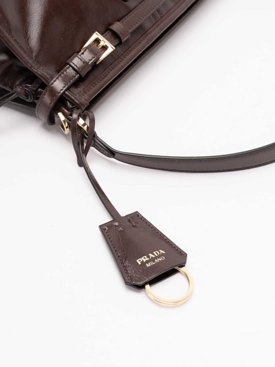 26FW 프라다 숄더백 1BC2972CYRVOOMF01D6 DARK BROWN - PRADA