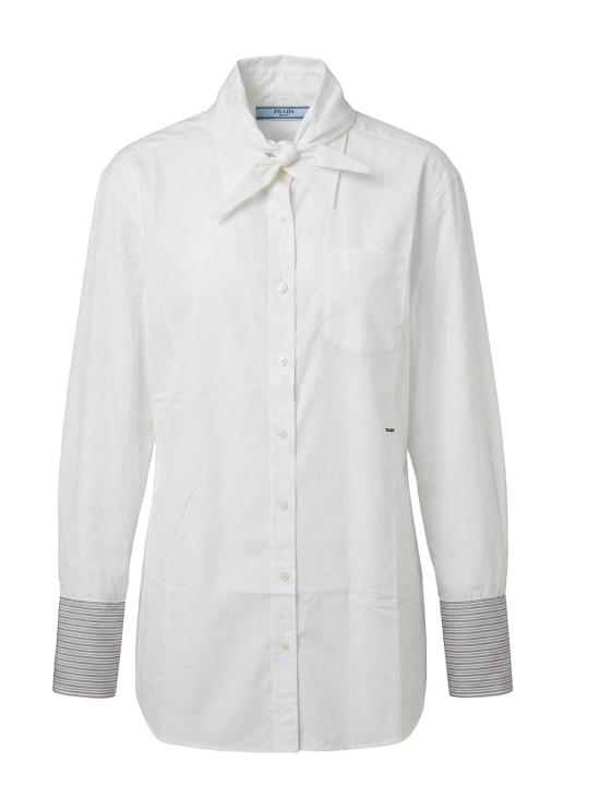 26FW 프라다 셔츠 P470JR6283SOOOF0009 WHITE