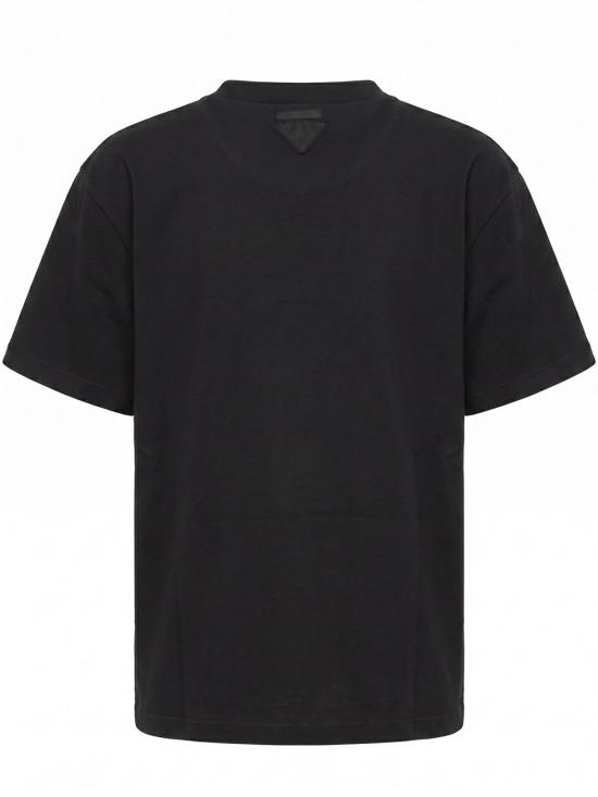 26FW 프라다 반팔 티셔츠 UJN21A6341SOOOF0002 BLACK - PRADA