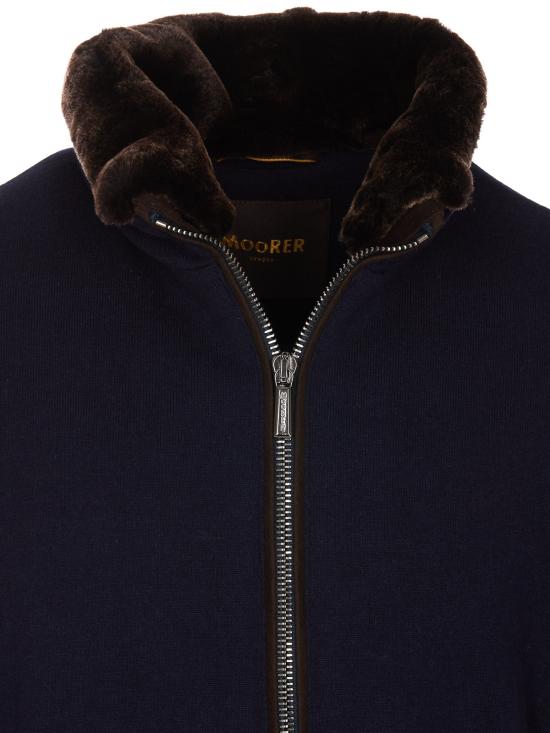 25FW 무레르 벨라티 MRW 구스 다운 패디드 자켓 BELLATIMRWU0497 BLUE - MOORER