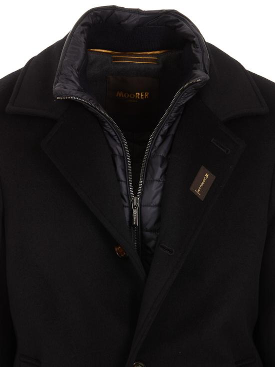  무레르 몬페라토 LE 싱글 브레스티드 코트 MONFERRATOLEU0497 BLUE - MOORER