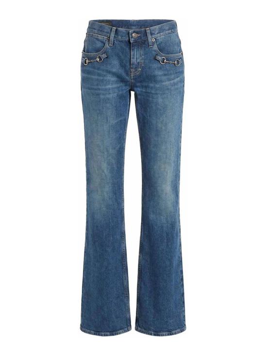 26FW 구찌 스트레이트 팬츠 872605XDDHB4011 BLUE