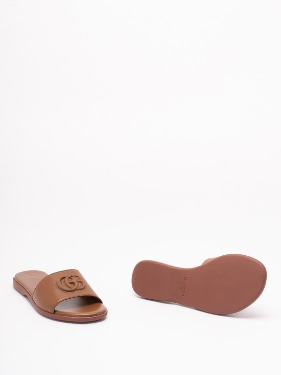26FW 구찌 인터로킹 G 슬링백 펌프스 인터로킹 G 슬링백 펌프스 874910AAGT42535 BROWN - GUCCI