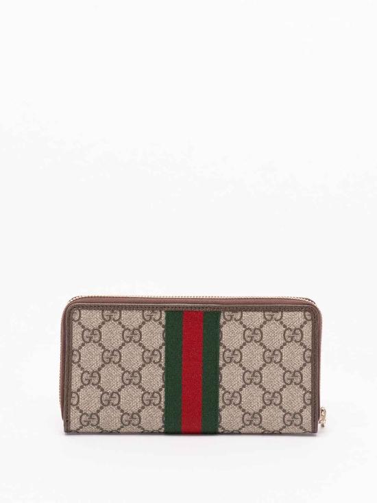 26FW 구찌 오피디아 집 어라운드 월렛 838484FAE0L9746 BROWN - GUCCI