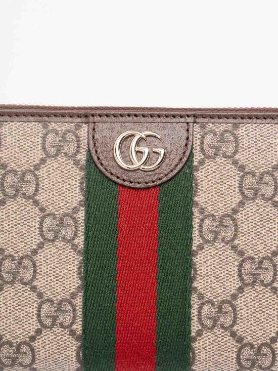26FW 구찌 오피디아 집 어라운드 월렛 838484FAE0L9746 BROWN - GUCCI