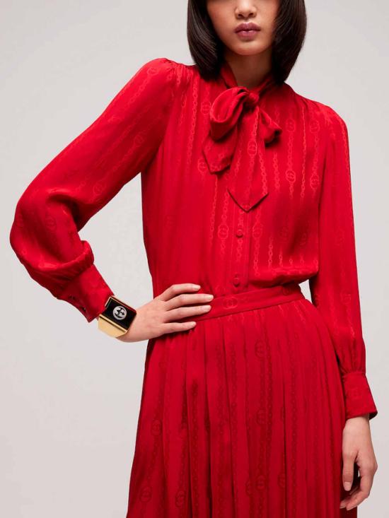 26FW 구찌 셔츠 865102ZAM486199 RED - GUCCI