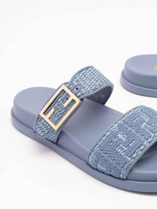 26FW 펜디 뮬/슬리퍼 8X8710AY2EF1WQK DENIM - FENDI