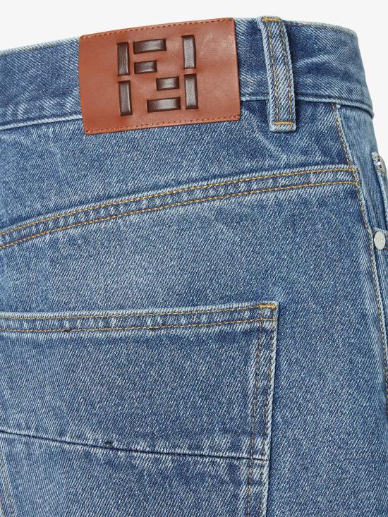 26FW 펜디 데님 팬츠 FLP345B15DF0UV2 DARK BLUE - FENDI