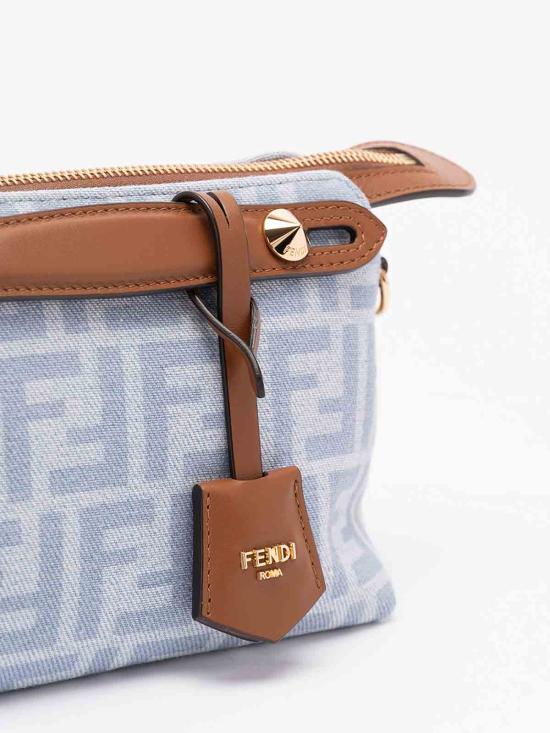 26FW 펜디 바이 더 웨이 소프트 FF 데님 미니백 8BS098AY6QF1WM6 DENIM - FENDI