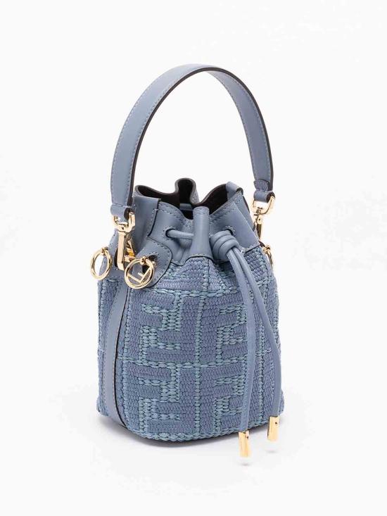 26FW 펜디 몬트레조 미니 버킷백 8BS109AY6GF1X82 BLUE - FENDI