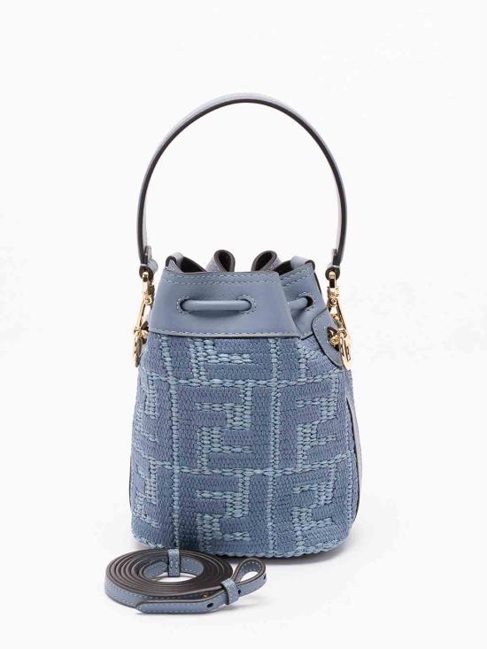 26FW 펜디 몬트레조 미니 버킷백 8BS109AY6GF1X82 BLUE - FENDI