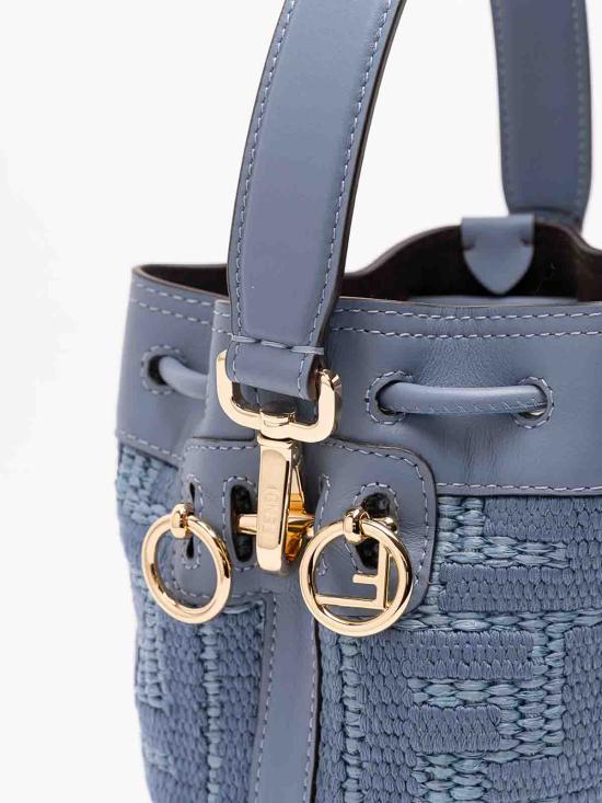 26FW 펜디 몬트레조 미니 버킷백 8BS109AY6GF1X82 BLUE - FENDI