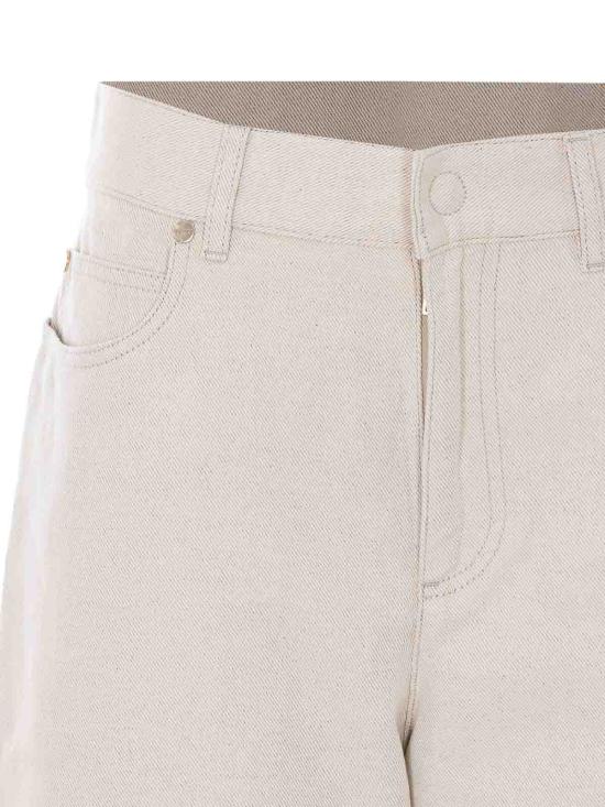 26SS 펜디 스트레이트 팬츠 FLP882AOHVF1W0T WHITE - FENDI