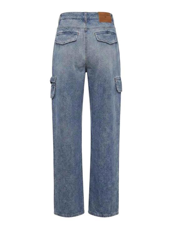 26FW 에르마노 설비노 스트레이트 팬츠 D497P306CBXQA94037 BLUE - ERMANNO SCERVINO