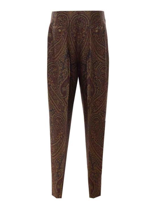 26FW 에트로 스트레이트 팬츠 WREA008899TJB1BS9885 BROWN - ETRO