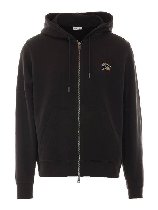 26FW 버버리 후드 티셔츠 8130195 BLACK