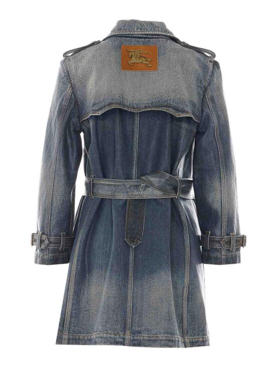 26SS 버버리 트렌치 코트 8126363 BLUE - BURBERRY