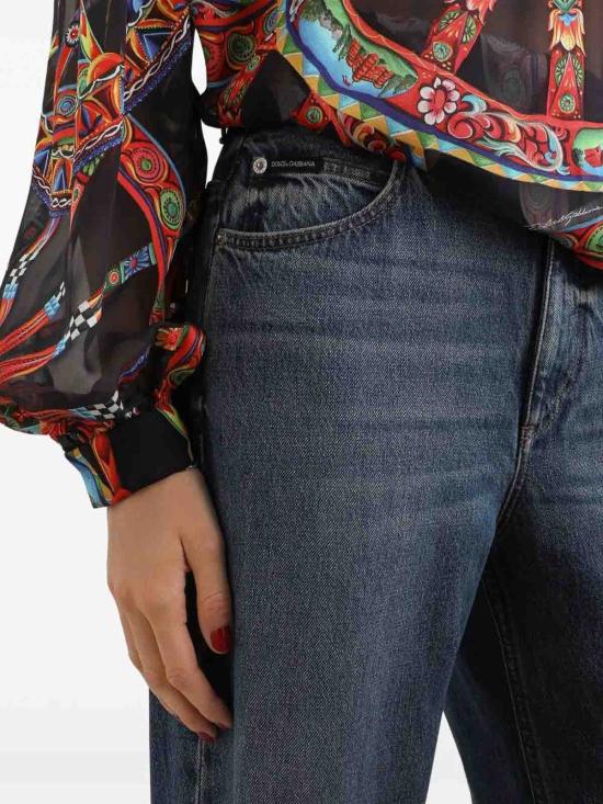 26FW 돌체앤가바나 스트레이트 팬츠 FTDCDDG8PY5S9001 DENIM - DOLCE & GABBANA