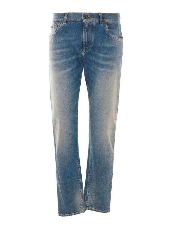 26FW 돌체앤가바나 데님 팬츠 GY07CDG8PO4S9001 BLUE