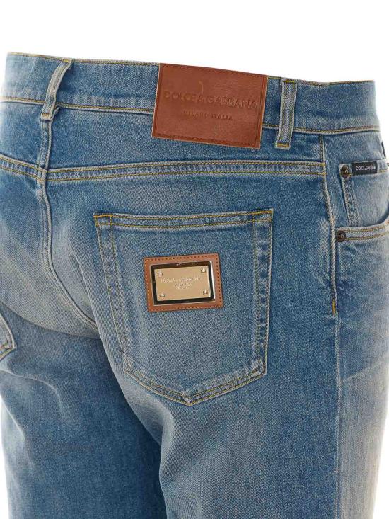 26FW 돌체앤가바나 데님 팬츠 GY07CDG8PO4S9001 BLUE - DOLCE & GABBANA