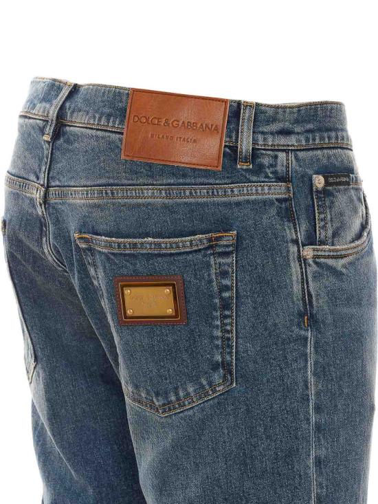 26FW 돌체앤가바나 데님 팬츠 GY07CDG8PK5S9001 BLUE - DOLCE & GABBANA