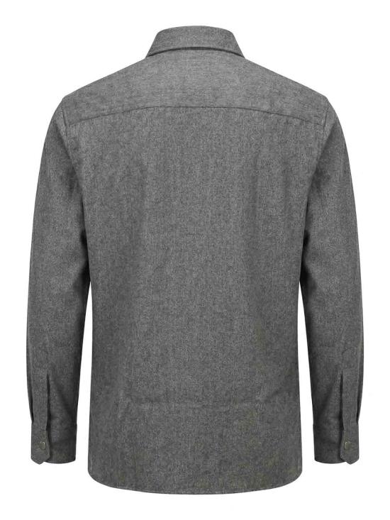 26FW 브루넬로 쿠치넬리 긴팔 셔츠 MY6660721C018 DARK GREEN - BRUNELLO CUCINELLI