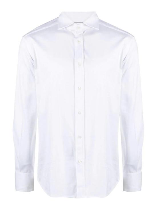 26SS 브루넬로 쿠치넬리 긴팔 셔츠 M0B136686C6159 WHITE