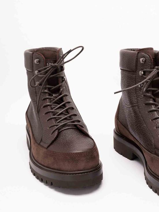 26FW 브루넬로 쿠치넬리 부츠 MZUNTSQ677COL80 BROWN - BRUNELLO CUCINELLI