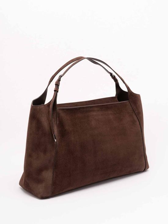 26FW 브루넬로 쿠치넬리 토트백 MBDLB2843C9885 BROWN - BRUNELLO CUCINELLI