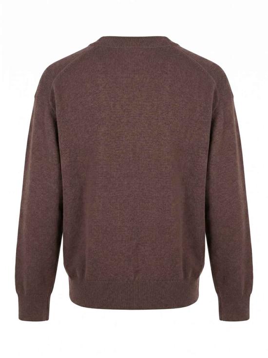 26FW 브루넬로 쿠치넬리 스웨터 M12244412C4211 DARK BROWN - BRUNELLO CUCINELLI