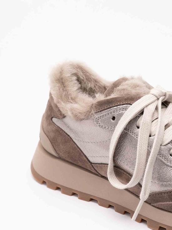 26FW 브루넬로 쿠치넬리 스니커즈 MZSFG3383C8187 SILVER - BRUNELLO CUCINELLI