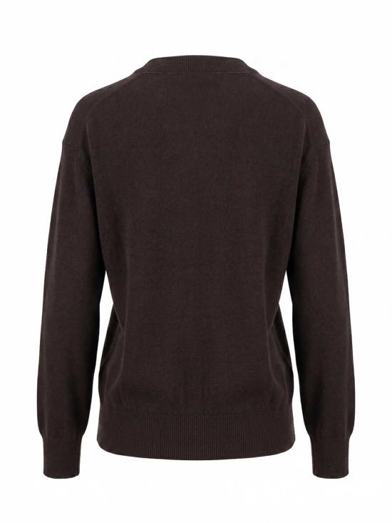 26FW 브루넬로 쿠치넬리 스웨터 M12244412C9792 BROWN - BRUNELLO CUCINELLI