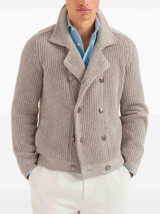 26FW 브루넬로 쿠치넬리 가디건 M22506206C9756 TAUPE - BRUNELLO CUCINELLI