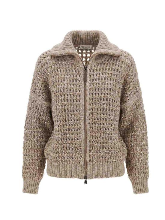 26FW 브루넬로 쿠치넬리 스웨터 MGO378806CVA05 BEIGE