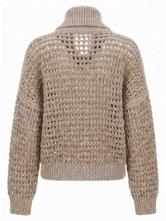 26FW 브루넬로 쿠치넬리 스웨터 MGO378806CVA05 BEIGE - BRUNELLO CUCINELLI
