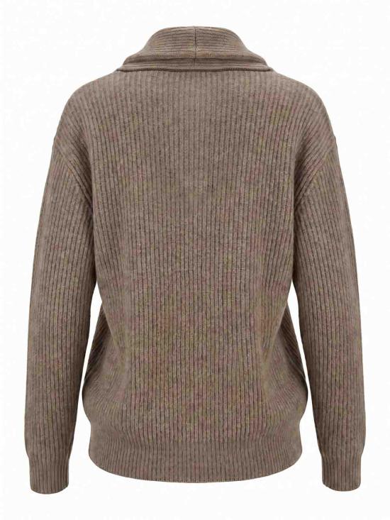 26FW 브루넬로 쿠치넬리 스웨터 M12750802C077 BROWN - BRUNELLO CUCINELLI